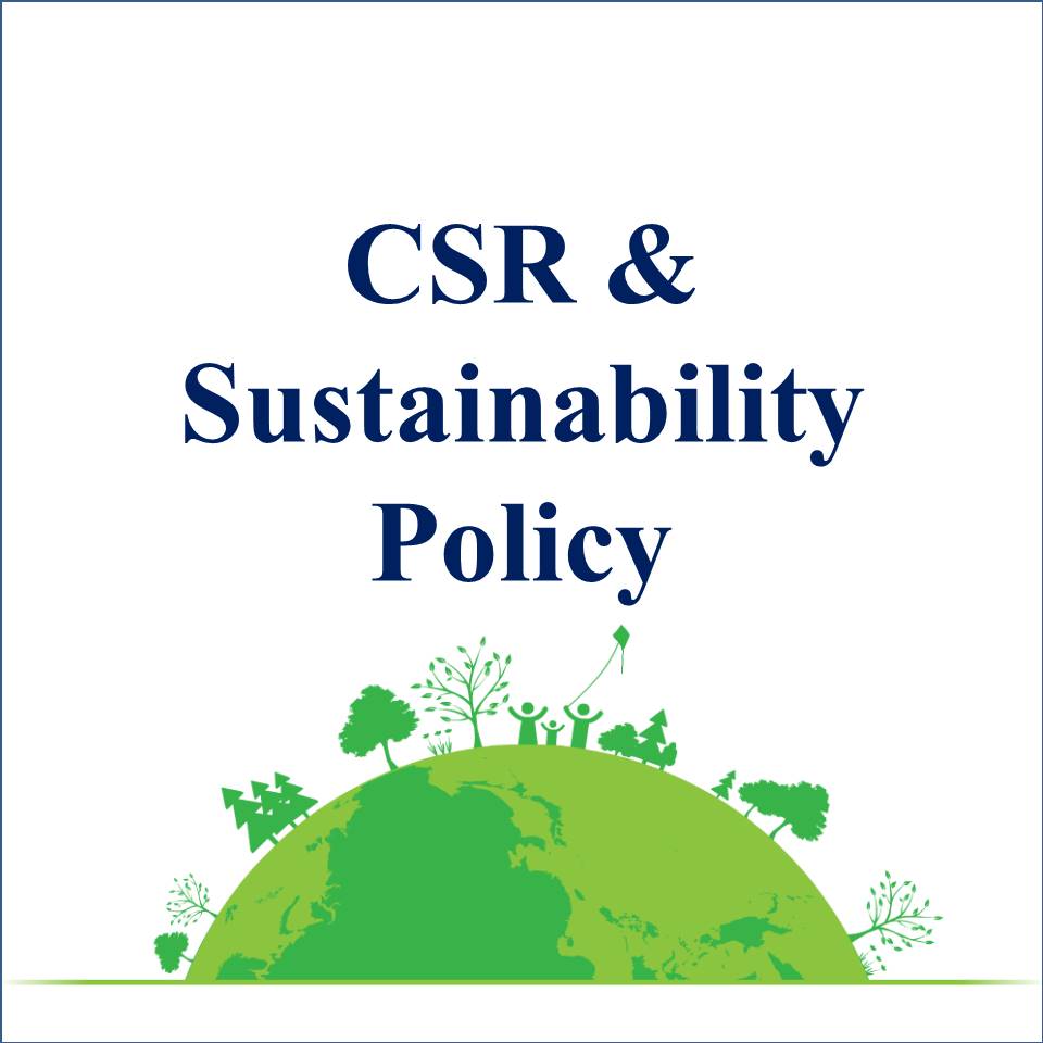 CSR and Sustainability Policy